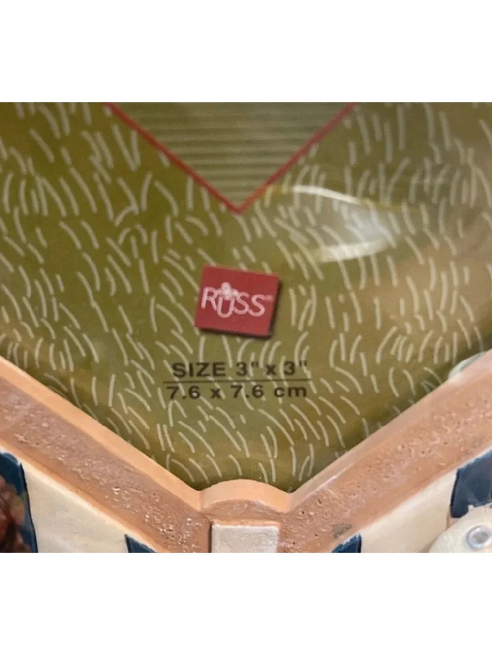 Russ Yesterday Ballgame 3D Picture Frame Baseball Sports 3×3